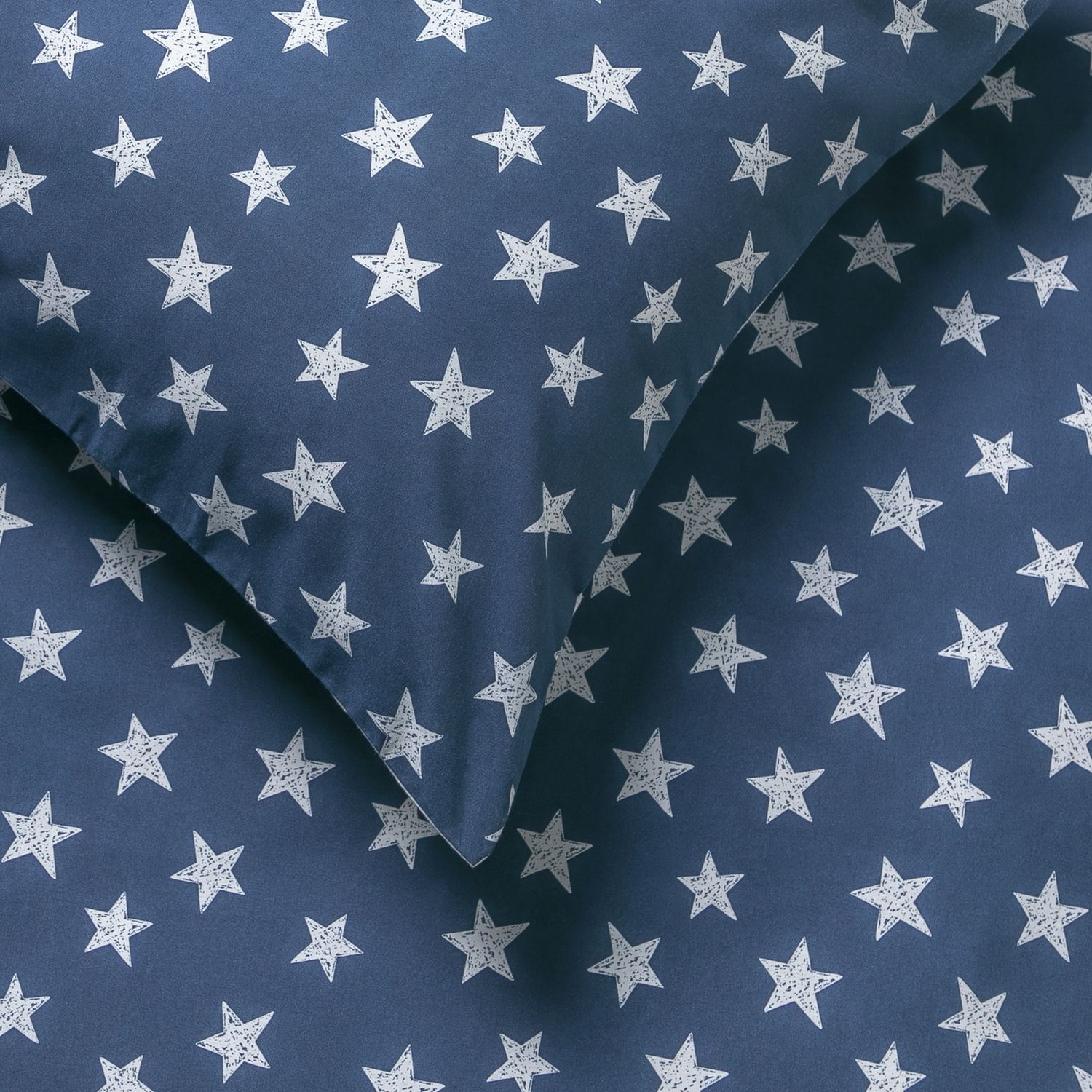 Habitat Kids Reversible Star Navy Bedding Set - Single
