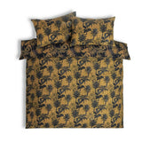 Habitat palm print mustard bedding set single (British brand)