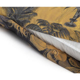Habitat palm print mustard bedding set single (British brand)