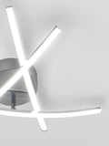 Next Chrome Amari LED ceiling light, UK version