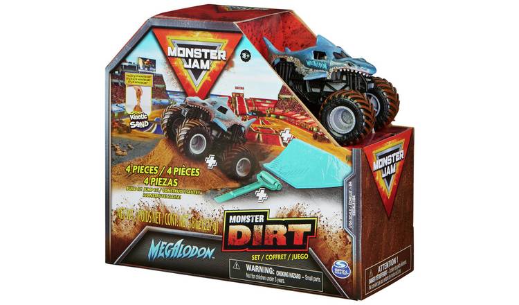 Monster Jam Kinetic Sand Dirt Starter Set