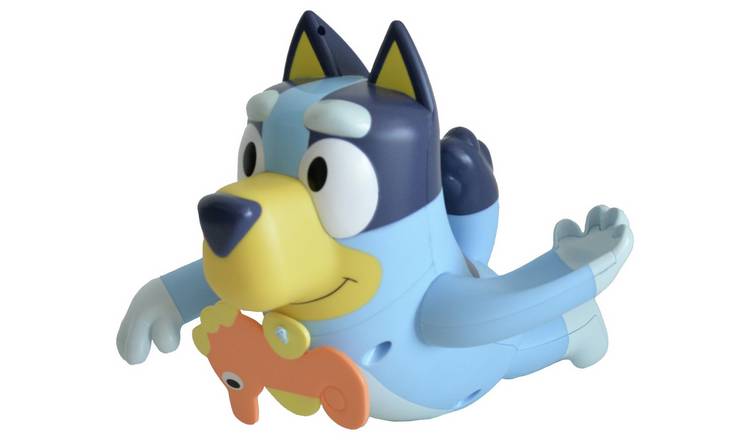 Bluey swimming bath toy by Tomy, imported from the UK