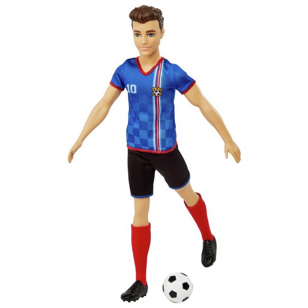 Barbie Ken Footballer Careers doll 30cm (British brand)