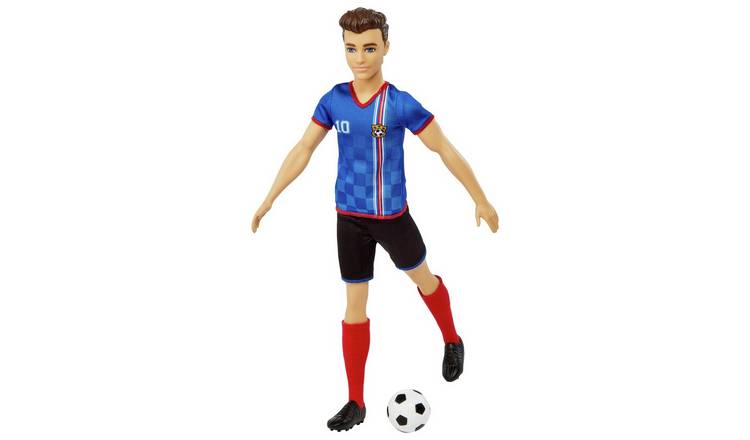 Barbie Ken Footballer Careers doll 30cm (British brand)