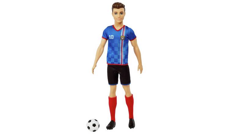 Barbie Ken Footballer Careers doll 30cm (British brand)