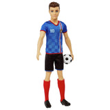 Barbie Ken Footballer Careers doll 30cm (British brand)