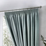 Fusion Dijon blackout curtains Duck Egg 117x137cm (British brand)