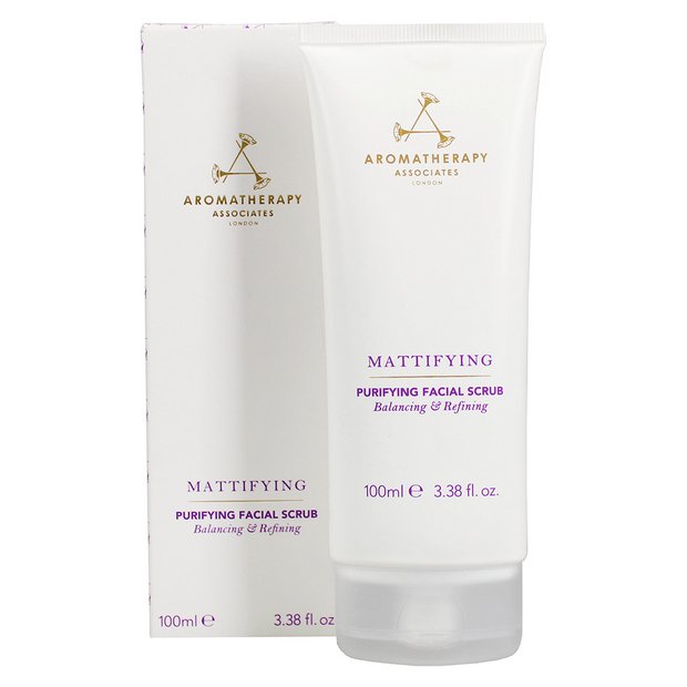 Aromatherapy Mattifying Facial Scrub 100ml (British brand)