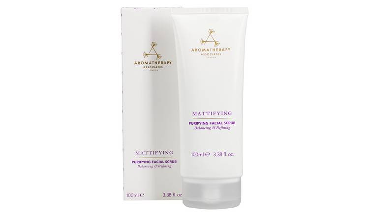 Aromatherapy Mattifying Facial Scrub 100ml (British brand)