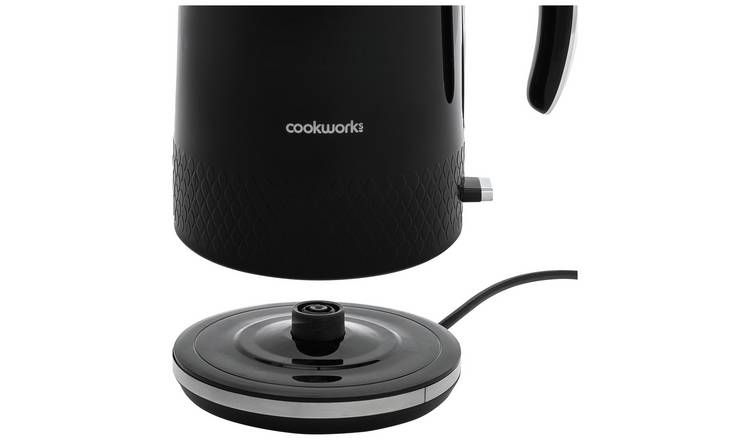 Cookworks Textures Selcey Kettle - Black