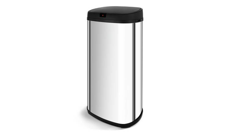 Tower 42 Litre Sensor Bin - Stainless Steel