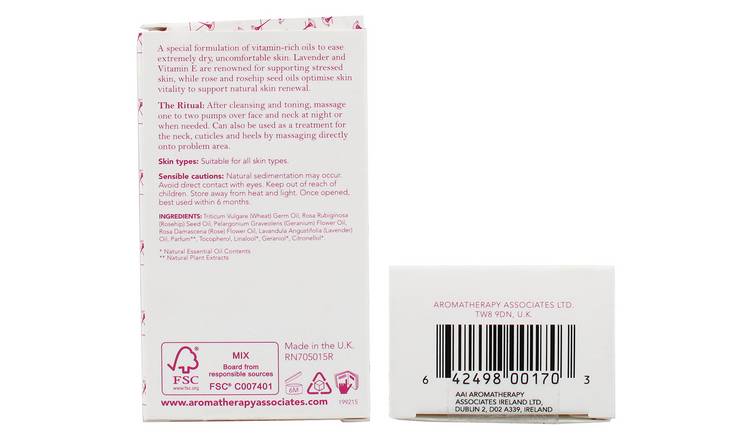 Aromatherapy Associates Intensive Face Oil 15ml, UK version