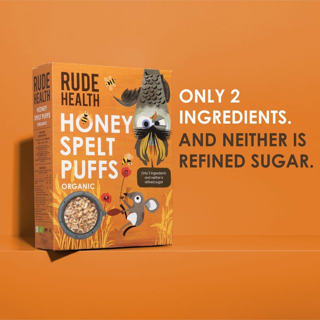 Rude Health Honey Spelt Puffs   175g GOODS M&S   