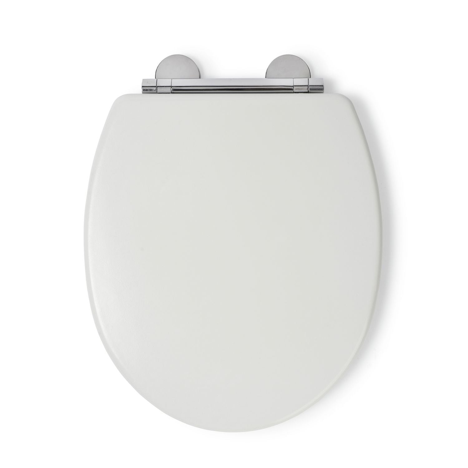 Croydex Lugano moulded wood toilet seat white (British brand)