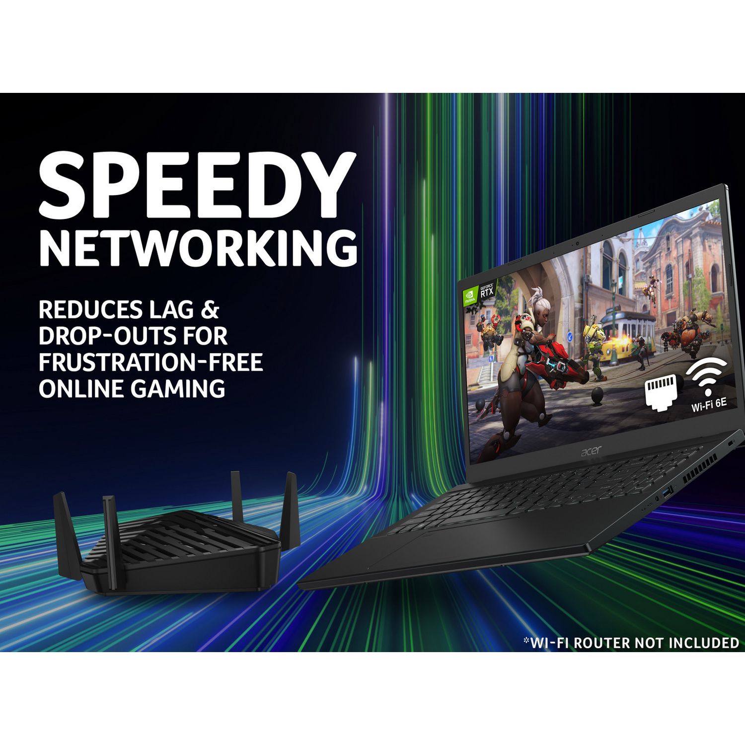 Acer Aspire 7 gaming laptop 15.6in 144Hz - British product