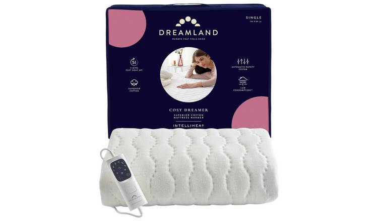 Dreamland Cosy Dreamer electric underblanket single, imported from the UK