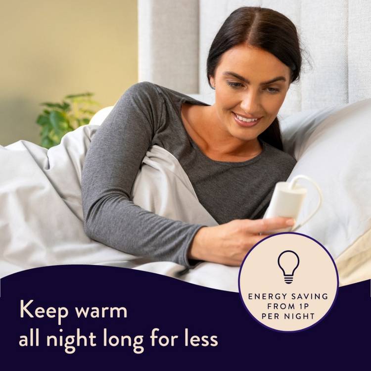 Dreamland Cosy Dreamer electric underblanket single, imported from the UK