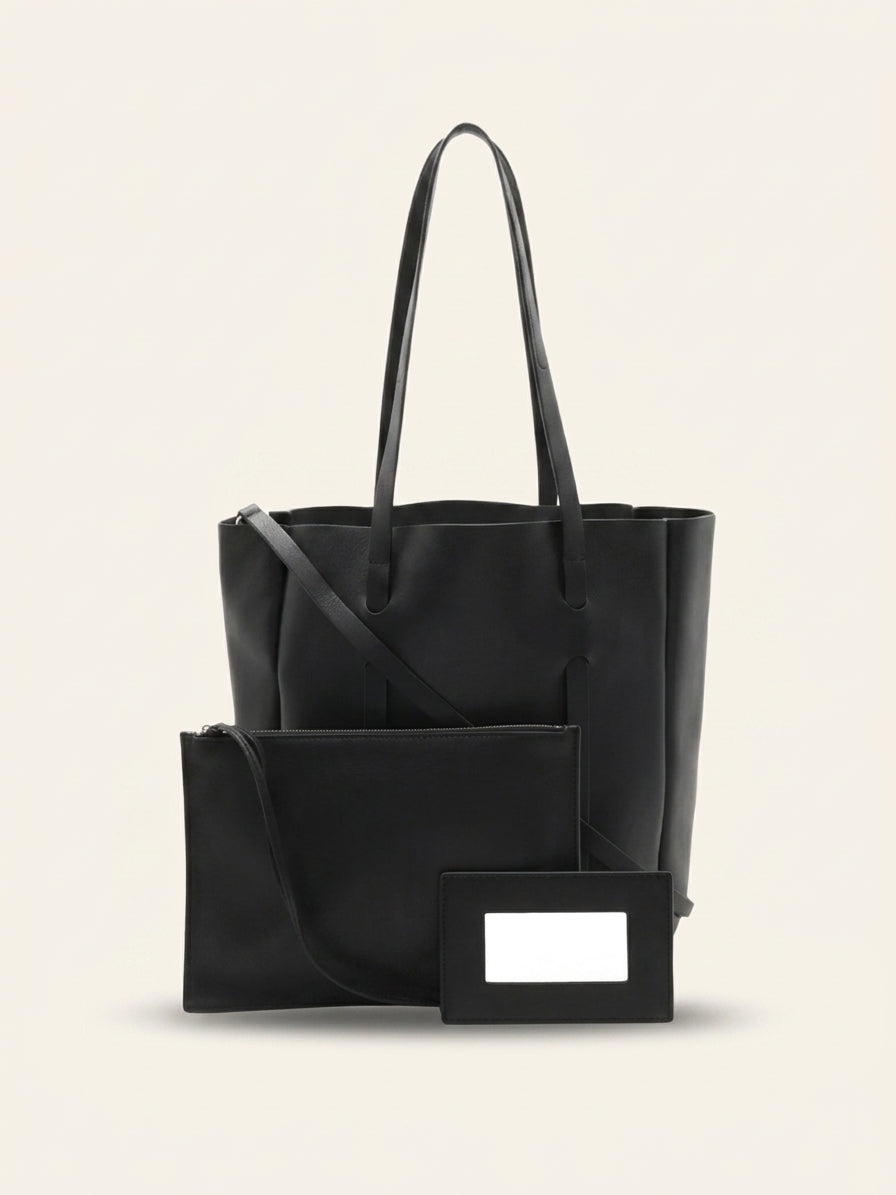 Balenciaga Everyday XS leather bag black with silver hardware, UK version
