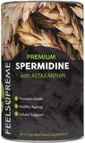Feel Supreme spermidine with astaxanthin supplement 60 capsules - British product