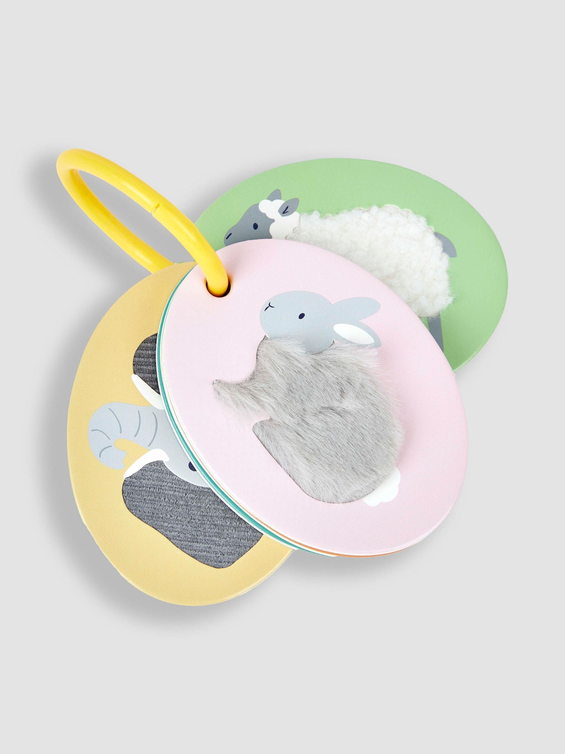 JoJo Maman Bébé touch and feel animal cards, imported from the UK