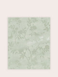 Laura Ashley Eglantine wallpaper sample eau de nil, imported from the UK