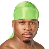 SHYNE Green Silky Durag, UK version