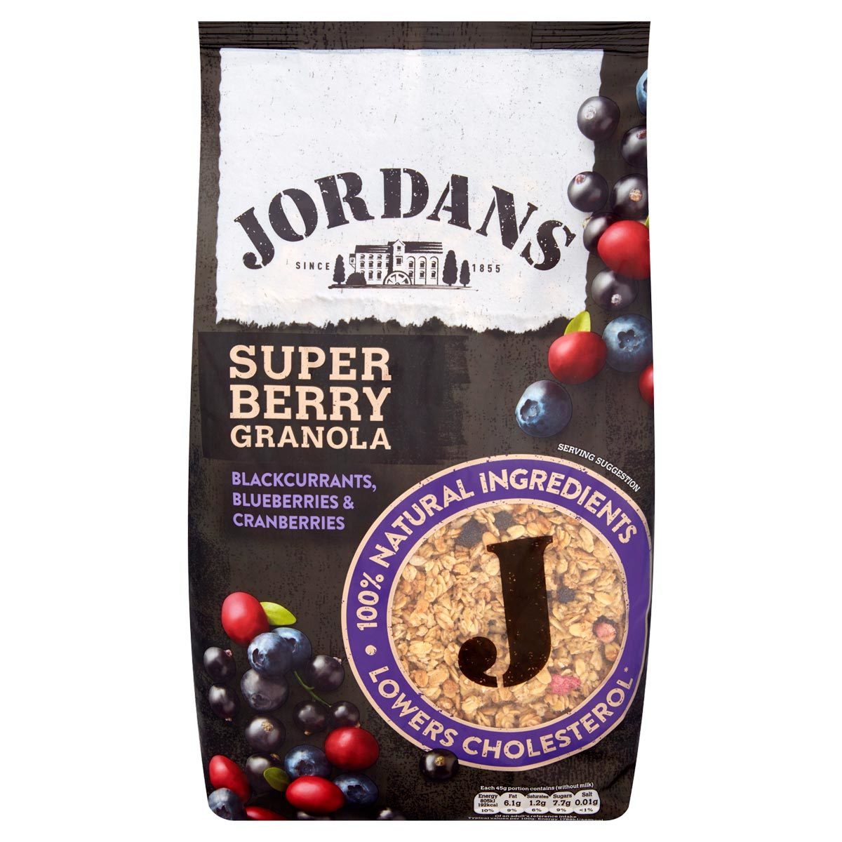 Jordans Super Berry Granola, 1.5kg Cereals Costco UK