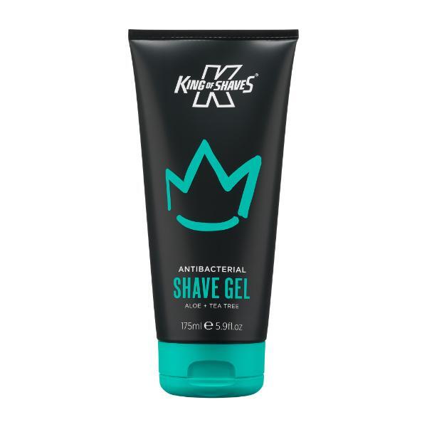 King of Shaves antibacterial clear shaving gel 175ml - British product