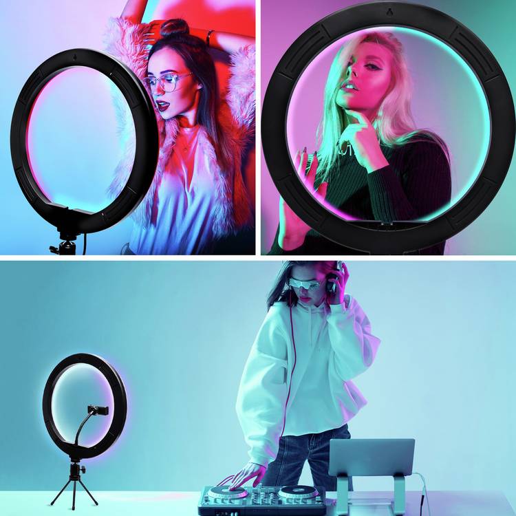 Rio Professional RGB LED ring light Large, imported from the UK