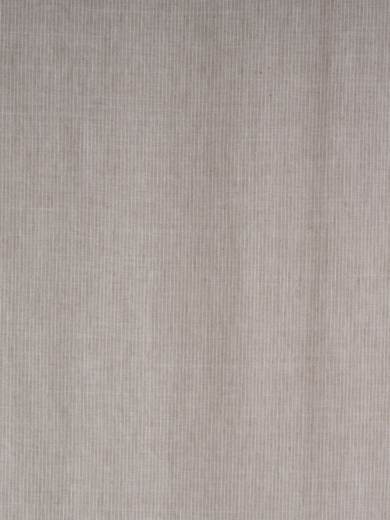 French Connection natural linen stripe eyelet curtain - British product