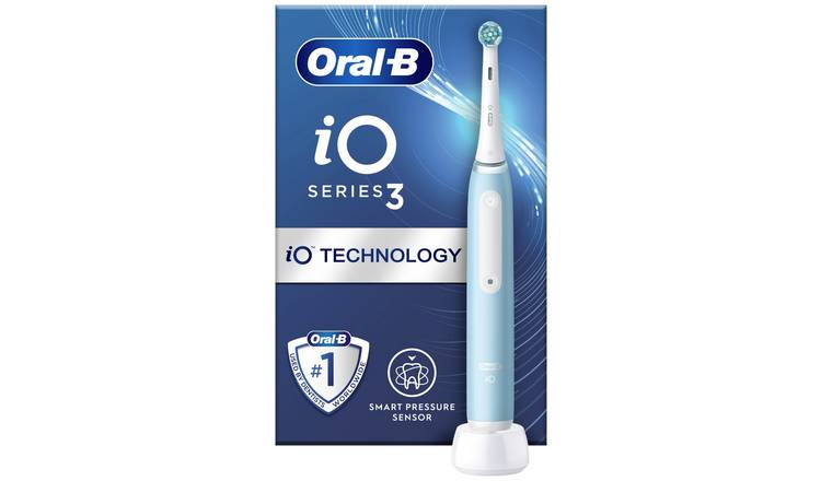 Oral-B iO3 Ultimate Clean Electric Toothbrush - Ice Blue GOODS Argos