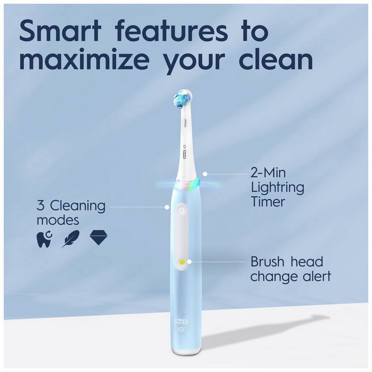 Oral-B iO 3 electric toothbrush blue - British product