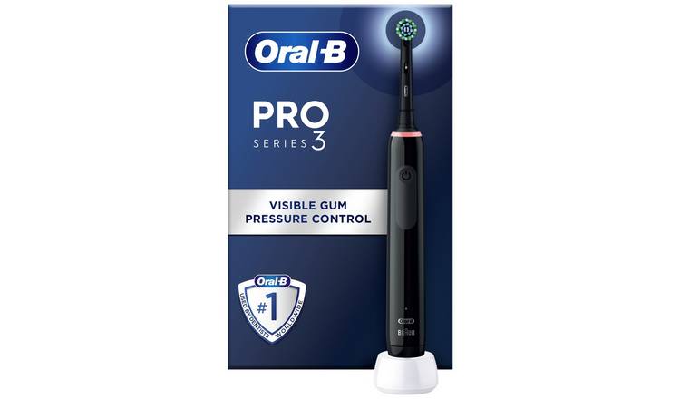 Oral-B Pro Series 3 Cross Action Electric Toothbrush - Black