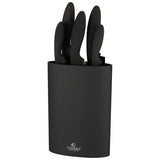 Viners 6 piece squared tip knife block set - British product