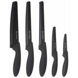 Viners 6 piece squared tip knife block set - British product