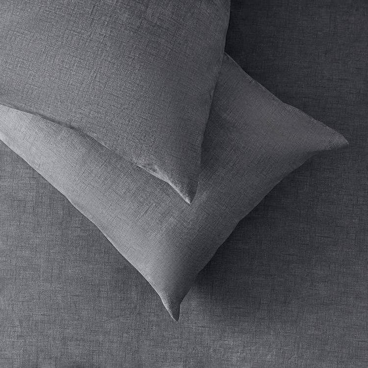 Habitat charcoal textured print bedding set single, UK version