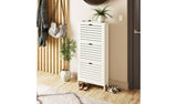 GFW Bergen shoe storage cabinet white, UK version