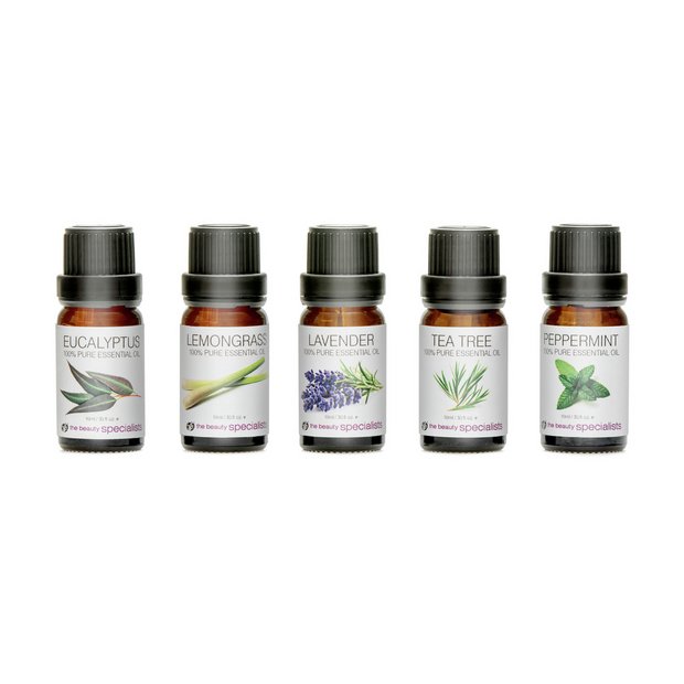 Rio aromatherapy oil collection pack of 5 10ml bottles - British product