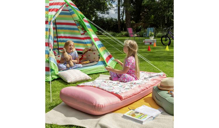 Chad Valley unicorn air bed with blanket and bolsters - British product