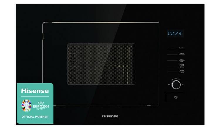 Hisense HB20MOBX5UK 800W Built In Microwave - Black