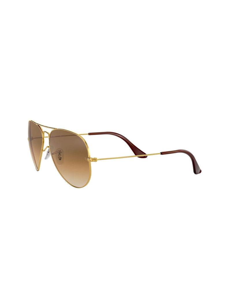Ray-Ban gold aviator large metal sunglasses (British brand)