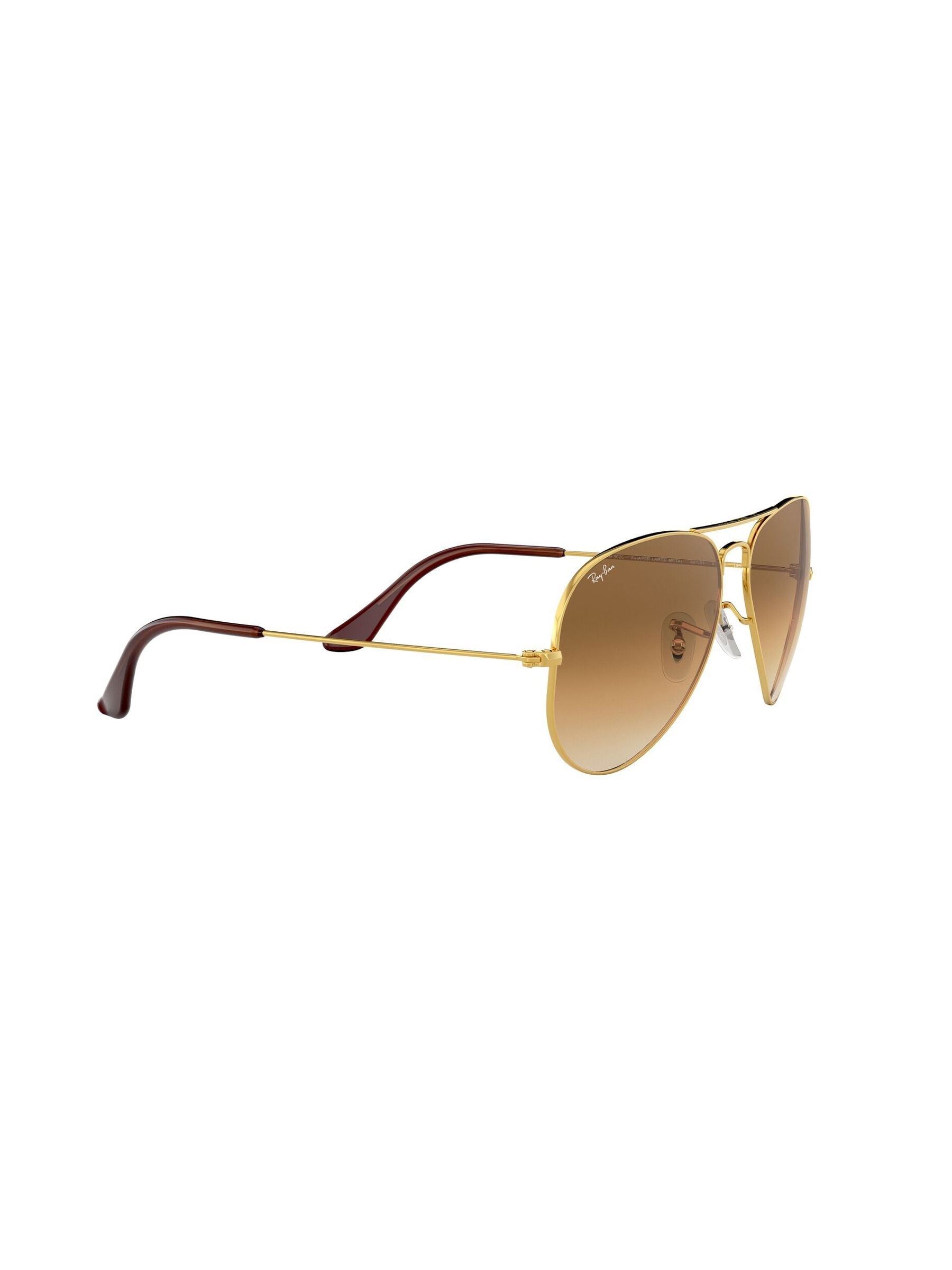 Ray-Ban gold aviator large metal sunglasses (British brand)