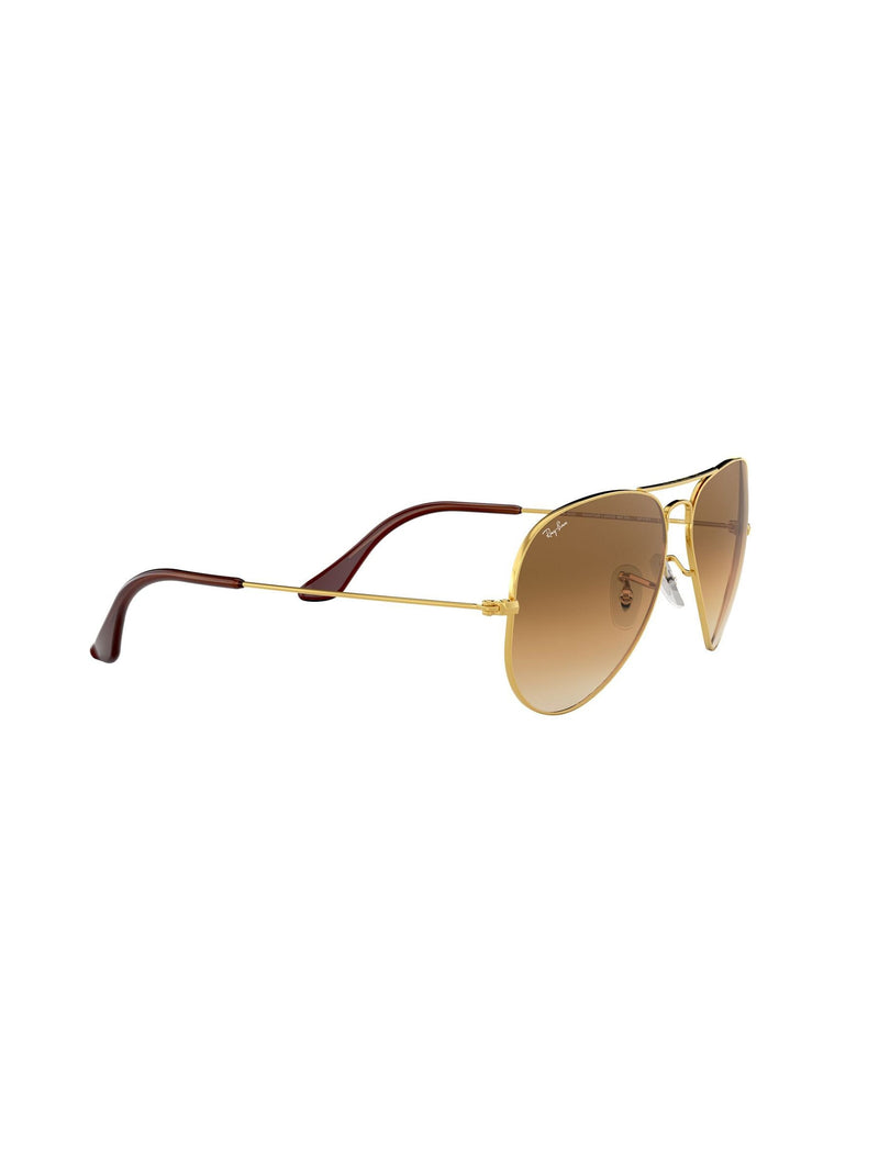 Ray-Ban gold aviator large metal sunglasses (British brand)