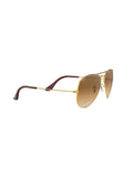 Ray-Ban gold aviator large metal sunglasses (British brand)