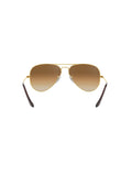 Ray-Ban gold aviator large metal sunglasses (British brand)