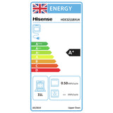 Hisense HDE3211BXUK 60cm Double Oven Electric Cooker-S/Steel