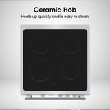 Hisense HDE3211BXUK 60cm Double Oven Electric Cooker-S/Steel