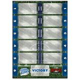 Top Trumps World Football Stars battle mat game, imported from the UK