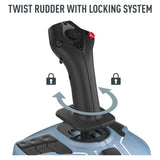 Thrustmaster TCA Officer Pack Airbus Edition flight sim controller, imported from the UK