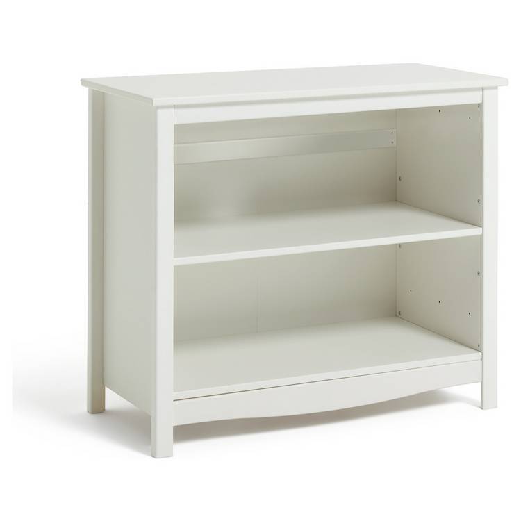 Habitat Brooklyn Bookcase white solid wood children's storage (British brand)